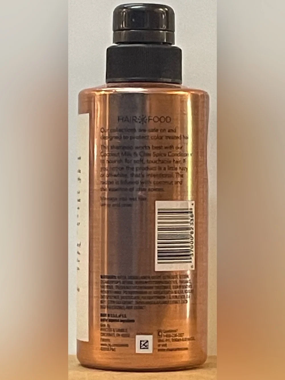 Hair Food Coconut Milk & Chai Spice Nourishing Shampoo - 10.1 fl oz